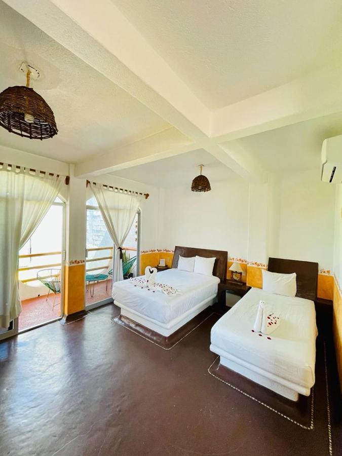 Hotel Casa De La Palma Bed & Breakfast زيهواتانيجو المظهر الخارجي الصورة